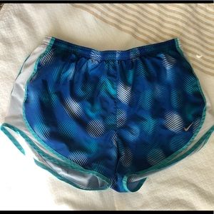 Nike Shorts Blue and White